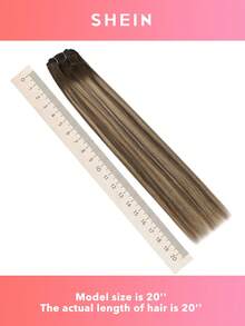 9 件直发接发 100% 真人发 14-24 英寸 148 克双纬隐形接发 雷米天然真人发 适合女性女孩日常使用 - S4/27/4 - 查看 10