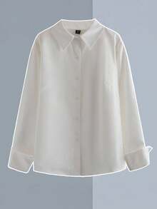 SHEIN MOOSTA Plus Size Ribbed V-Neck Tank Top, Long Sleeve Shirt, And Lounge Pants 3 Pieces Set Fall Cloth For Women