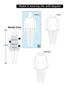 Manfinity Joysei 男士大码休闲条纹套头衫，百搭日常穿着，适合秋冬季节、外出、上学、送朋友，长袖上衣 - 綠色 - 查看 4