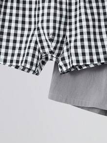 SHEIN 3 件套青少年男童休闲格子平角内裤，经典简约百搭百搭内衣套装，适合居家、日常、度假、春夏秋冬