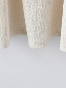 Rusticease 女士纯色圆领休闲百搭长袖短款连衣裙 - 彩色 - 查看 5