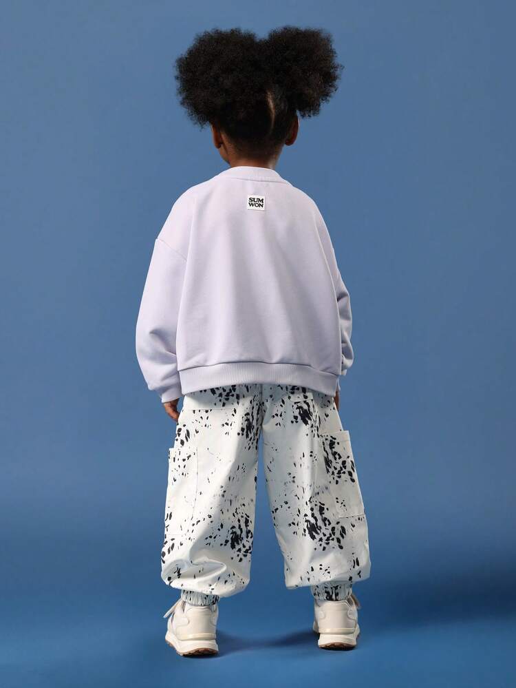 Long Sleeve Sweatshirt And Pants Co-Ord Set