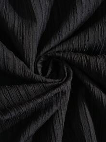 Rusticease Áo kiểu cỡ lớn tay ngắn, viền lá, kiểu dáng đơn giản, thời trang thường ngày, phong cách miền Tây, thích hợp cho nữ mùa hè, đi biển, có bèo nhún. - màu đen - Xem 5