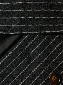 Aveloria Modichic 羊毛条纹双排扣简约优雅女士西装套装，秋冬 - 彩色 - 查看 7