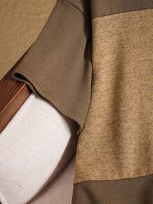 EMERY ROSE Áo thun hở vai Colorblock Plus, Mùa hè - Nhiều màu - Xem 6