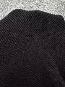 Sunnyshic Women's Fashionable Elegant Vacation Square Neck Mini Knit Dress