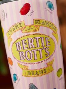 HARRY POTTER X SHEIN 20 Oz / 600 Ml Letter Graphic Stainless Steel Flat Bottom Insulated Cup With Cup Lid, Gift For FriendsChristmas