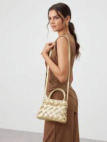 SHECARRY 女包 - 金色 - 查看 8