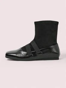 CUCCOO DOLLMOD Daphne Women Black Ankle Boots For Autumn/Winter - Black - View 7