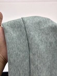 少女骑士印花长袖拉链连帽衫和运动裤休闲套装，秋季 - 灰色 - 查看 12