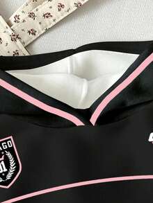 Tween Girl Casual 88 Graphic Print Sweatshirt, Fashion Basketball Jersey Style, Preppy, Street Chic, Suitable For Autumn/Winter Fall Jerseys For Tween Girl Clothes For Tween Girl Sweatshirt Jersey For E Girl Clothes - Multicolor - View 3