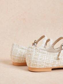 Rosivie 时尚优雅的方头平底鞋 - 芥末黃 - 查看 4