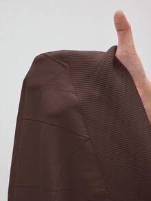 BizChic 驼色 Polo 领菱形针织毛衣，时尚优雅的商务休闲办公装，百搭浪漫风格，适合正式场合、派对、婚礼、音乐会、早午餐、机场、国庆节、新年、圣诞节、万圣节等各种场合。 - 咖啡棕 - 查看 13