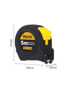 2M/5M Premium Steel Tape Measure, Custom Ruler, Precision Measuring Tool, Portable High Accuracy Metric/Imperial Ruler, Durable Scratch-Resistant Stainless Steel Retractable Ruler 5M/7.5M