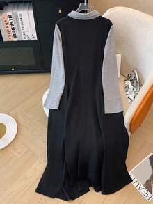 Franclia Women Midi Dresses - Black - View 2