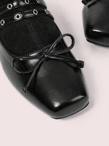 CUCCOO DOLLMOD Daphne Women Black Ankle Boots For Autumn/Winter - Black - View 6