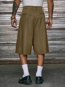 AXEPEAK Bermudas holgadas para hombre, ligeras y cómodas, con diseño plisado, apropiadas para primavera/verano