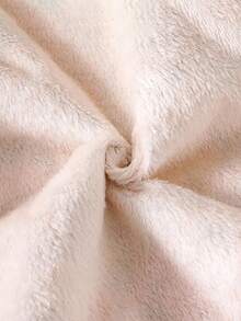 SHEIN Elladie kids 女童可愛貓咪印花輕便夾克，保暖內裡連帽外套，適合學校、戶外活動與家庭聚會，秋冬款 - 彩色 - 查看 3