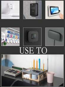 10M/5M/3M/1M Nano Grip Tape - Heavy Duty Double Sided Adhesive Waterproof Removable For Wall Decor Indoor Outdoor Use No Residue Damage-Free Removal - Transparent - View 11