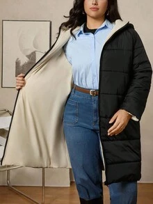 Zelara Abrigos casuales de invierno de estilo náutico para mujeres de talla grande, abrigos de estilo Navycore, disfraces de estilo antiguo de dinero para Halloween, abrigos de otoño e invierno Navycore - Multicolor - Ver 12