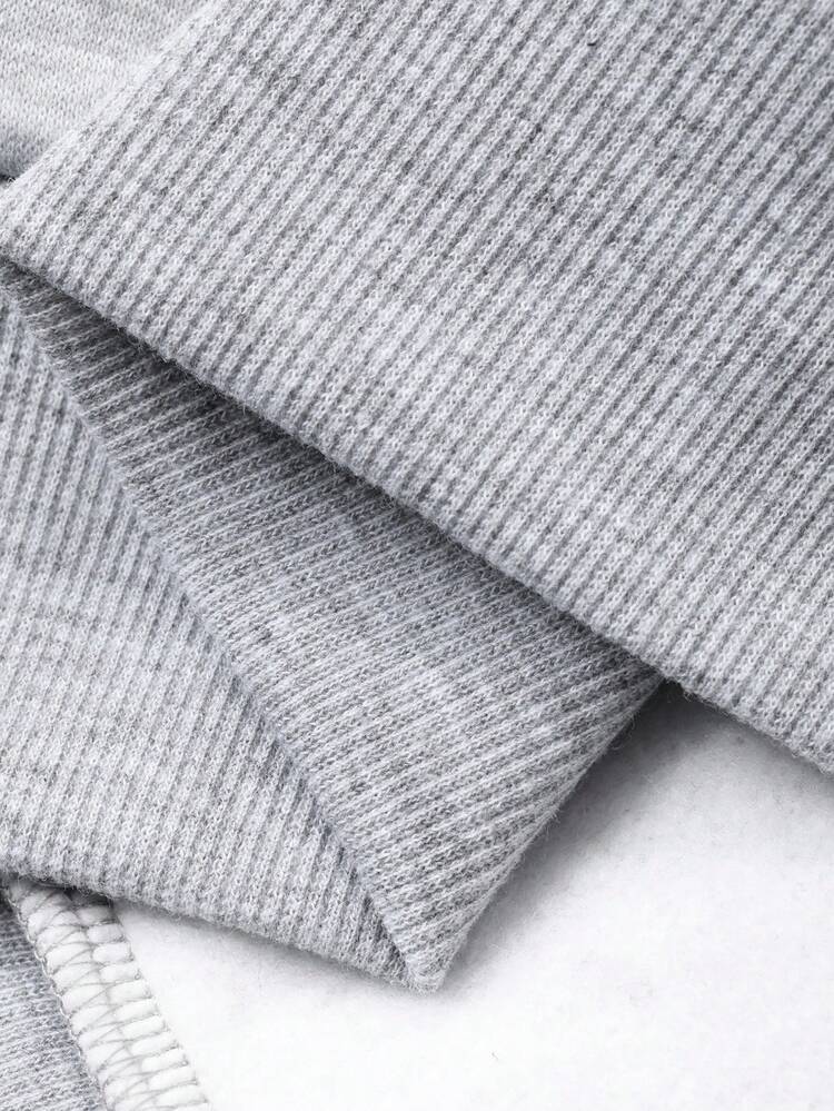 Women's Loose Letter Print Sweatshirt, Autumn Hoodies