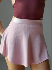 SHEIN 女童芭蕾舞蹈裙，优雅时尚，适合专业用途 - 粉色 - 查看 7