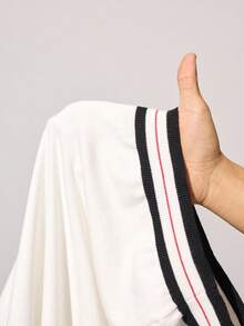 CourtClass Women's Regular Fit Striped Short Sleeve Sports Polo Shirt Women Polo Shirt Women Golf Outfit Women Tennis Outfit Tennis Skirt Golf Skirt Women Polo Shirt Polo Shirts For Women Women S Golf Attire Tennis Outfit For Women Golf Polo Shirt