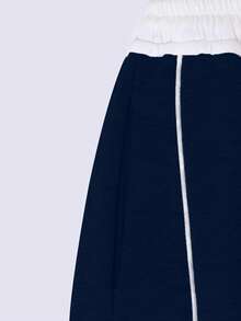 Sparklyn 1pc Tween Girls' Loose Casual Sports Sweatpants, Solid Color Fall Winter