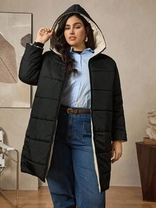 Zelara Abrigos casuales de invierno de estilo náutico para mujeres de talla grande, abrigos de estilo Navycore, disfraces de estilo antiguo de dinero para Halloween, abrigos de otoño e invierno Navycore - Multicolor - Ver 9