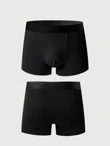 Manfinity ChillVibe 10 chiếc/gói quần lót nam nhiều màu cơ bản cổ điển (mềm mại và thoải mái) - Nhiều màu - Xem 5