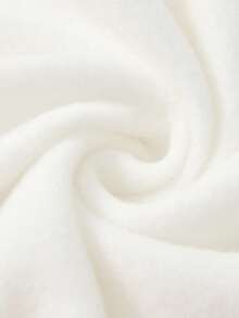 SHEIN Bolty 2pcs/Set Teens Boys Loose Fit Letter Graphic Hoodie And Sweatpants Set,Ensemble Hiver,Winter Clothing,Fall Outfits,Fall Clothing,All Clothes For Kids,White Tops,White Pants ,Fall Tops,Winter Outwear - White - View 6