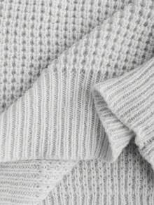 Manfinity CityGents Casual Loose Fit Crew Neck Long Sleeve Pullover Sweater For Men, Fall Winter