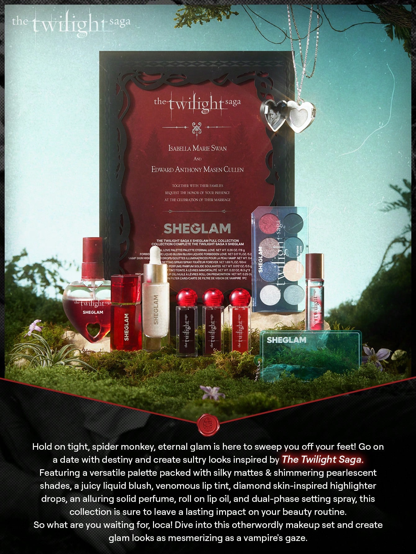 The Twilight Saga X SHEGLAM Immortality Lip Tint-Heart Beat 7