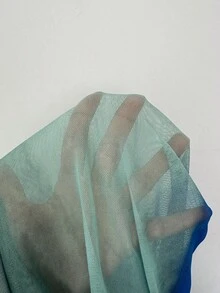 Rafferiza Đầm Maxi Cổ Tròn Tay Dài In Họa Tiết Ombre Cho Nữ - Nhiều màu - Xem 8