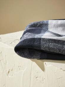 Manfinity NXTstreet 男士格子休闲长袖衬衫，适合春秋季，老款 - 彩色 - 查看 5