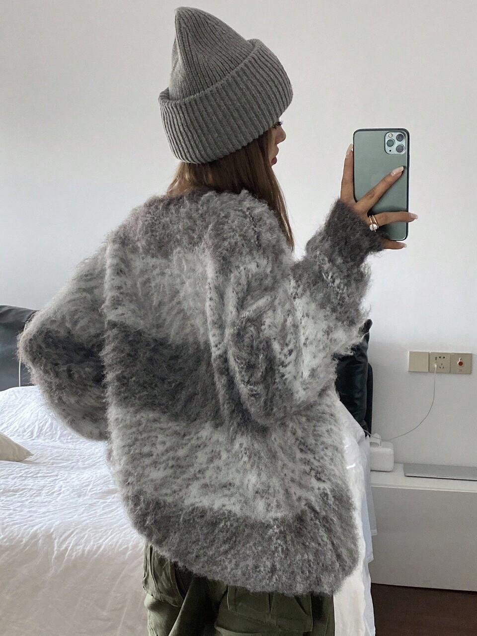 Women's Loose Fit Casual Knit Sweater, Autumn Vacation