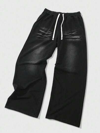 Street Life بنطلون رياضي بطبعة الزيبرا للجنسين بطراز الملابس الشارعية