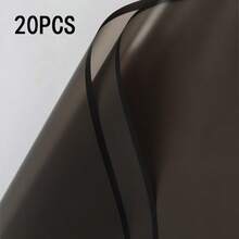 20pcs Solid Color Waterproof Matte Korean Paper Flower Wrapping Paper Gift Packaging Materials