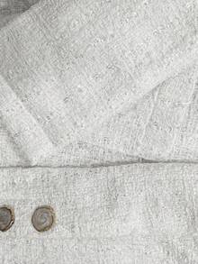 SHEIN Unity 适合日常穿着的优雅白色西装外套 - 白色 - 查看 7