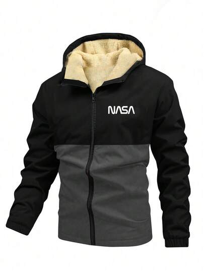 SHEIN 1 del Tween Boy Fritid Sport College Litterär Retro Med Bokstavsmönster Kontrastfärgad Färgblockerande Huvjacka Lämplig För Barn Outfits Småbarnspojkekläder Tillbaka till skolan Pojkset Lämplig För Födelsedagsfester, Kvällsfester, Framträdanden, Bröllop, Dop, Öppningsceremonier Dagligen Lämplig För Daglig Användning Lämplig För Skolan Lämplig För Resor Lämplig För Sport Lämplig För Höst Och Vinter