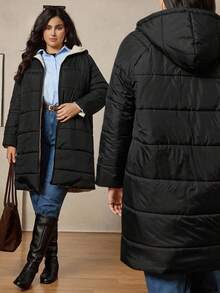 Zelara Abrigos casuales de invierno de estilo náutico para mujeres de talla grande, abrigos de estilo Navycore, disfraces de estilo antiguo de dinero para Halloween, abrigos de otoño e invierno Navycore - Multicolor - Ver 1