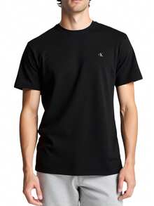 Calvin Klein Back Logo Men's T-Shirts Black - Black - View 1
