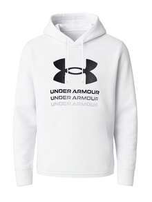 Under Armour Rival Terry Graphic Men's Sports Sweatshirt White - White - View 1