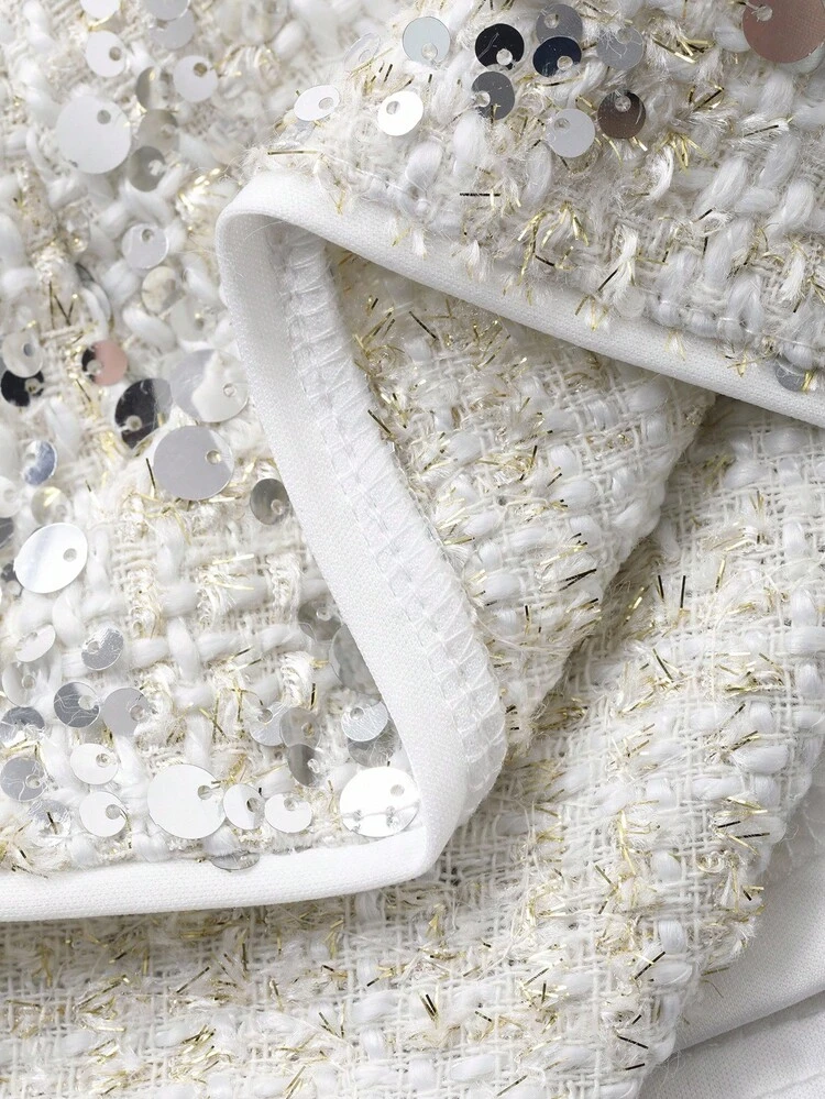 Autumn Sequin Bodycon Mini Skirt For Women Winter Women Skirt New Years Women Carnival