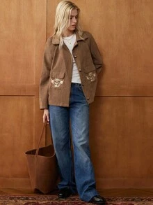 Blouson da Donna in Velluto a coste in saldo fino al −30