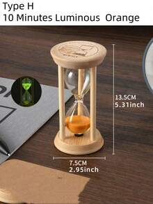 1 个木制倒计时器，用于玩耍、做家庭作业、时间管理 - 彩色 - 查看 28