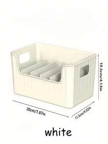 SHEIN A Six-Compartment Detachable Separated Seasoning Rack, A Large-Capacity Refrigerator, A Cabinet And A Seasoning Storage Box On The Living Room Countertop, And A Practical Shelf. - Multicolor - View 5