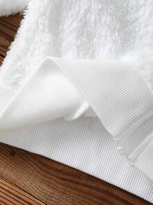SHEIN Essnce Áo khoác nỉ hai mặt có khóa kéo, kiểu dáng tối giản, thêu chữ tiếng Anh, thích hợp cho mùa thu/đông, áo khoác nỉ có khóa kéo dành cho nữ. - Nhiều màu - Xem 11