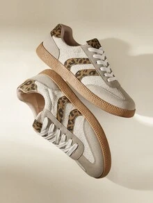 CUCCOO EASI Zapatillas deportivas casuales marrones para mujer - Marrón - Ver 6