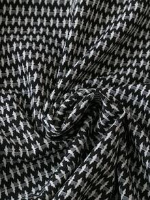 SHEIN CURVE+ Damen Große Größen Bluse mit V-Ausschnitt und Langarm, vielseitig & schlankheitsfördernd, geeignet für Alltag, Pendeln, Lässig Bekleidung, Herbst